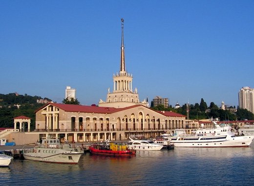 морской порт в Сочи морской порт в Сочи